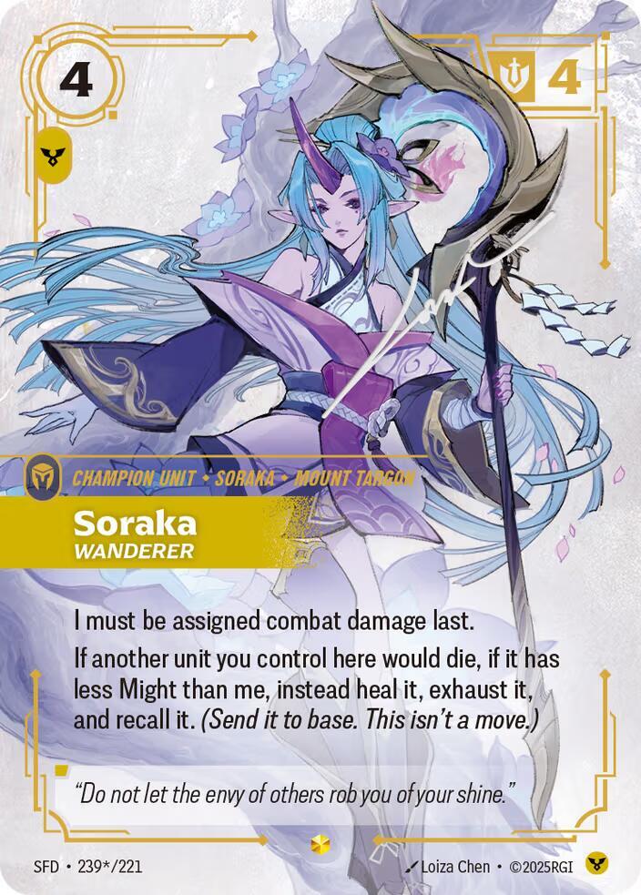 Soraka Wanderer Signature