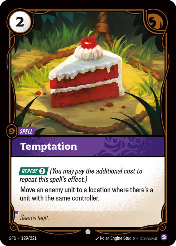 Temptation Rainbow Foil