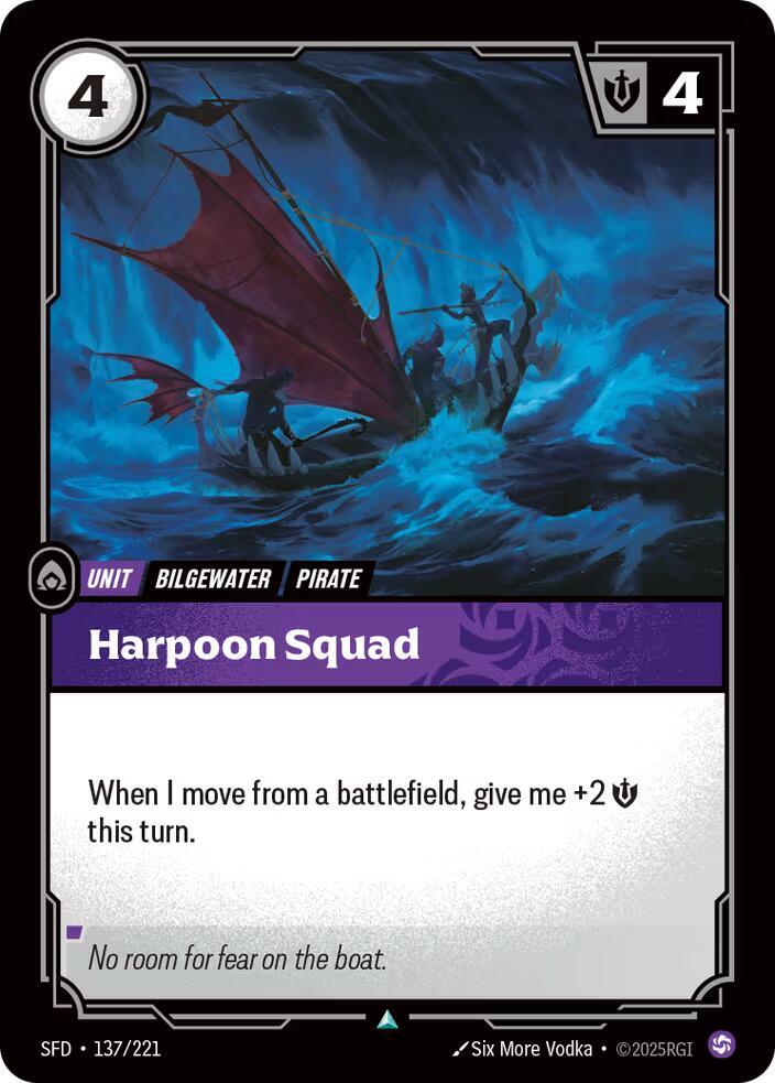 Harpoon Squad Rainbow Foil
