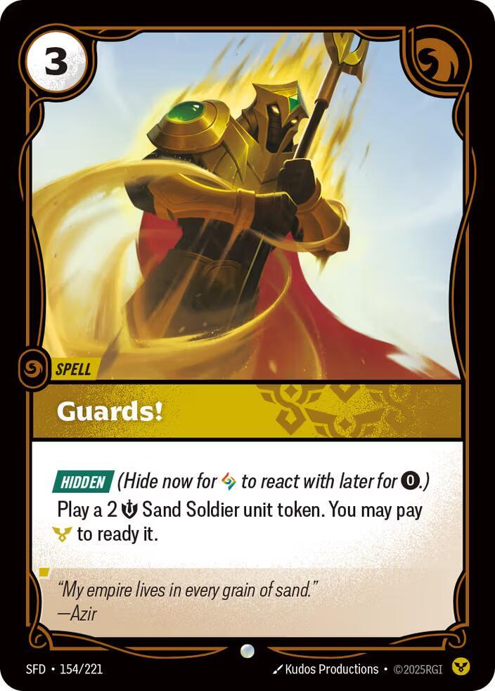 Guards Rainbow Foil