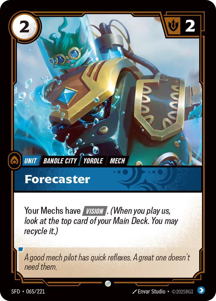 Forecaster Rainbow Foil