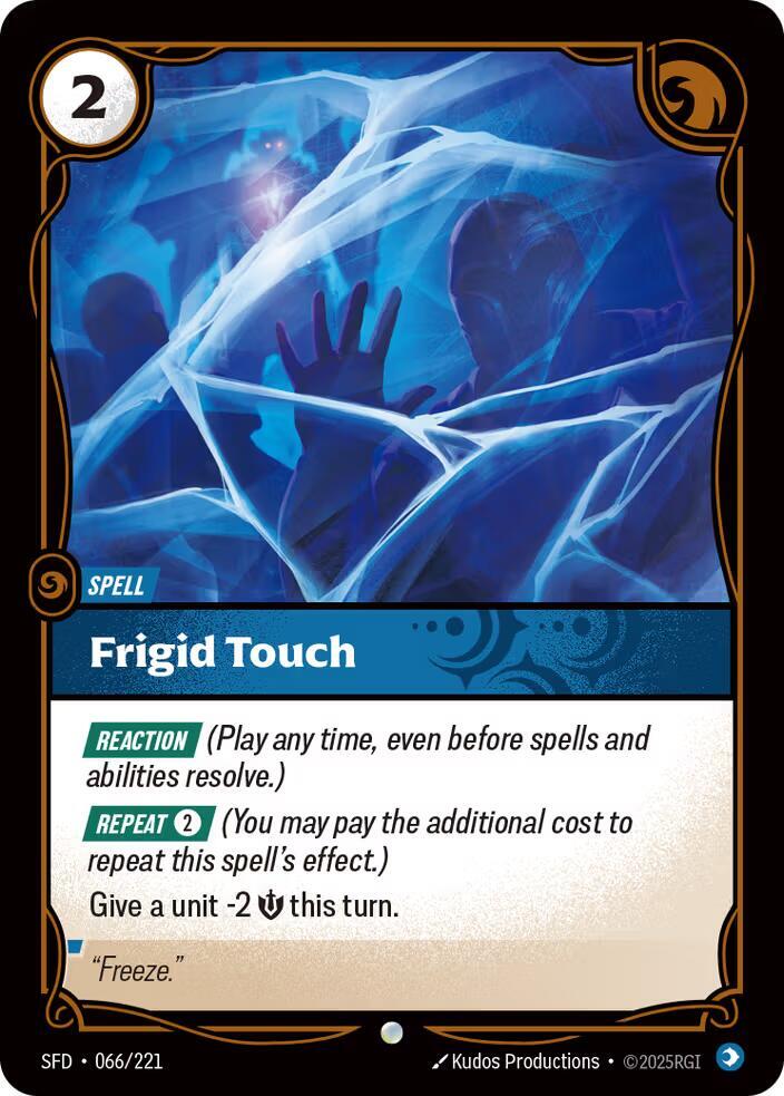 Frigid Touch Rainbow Foil