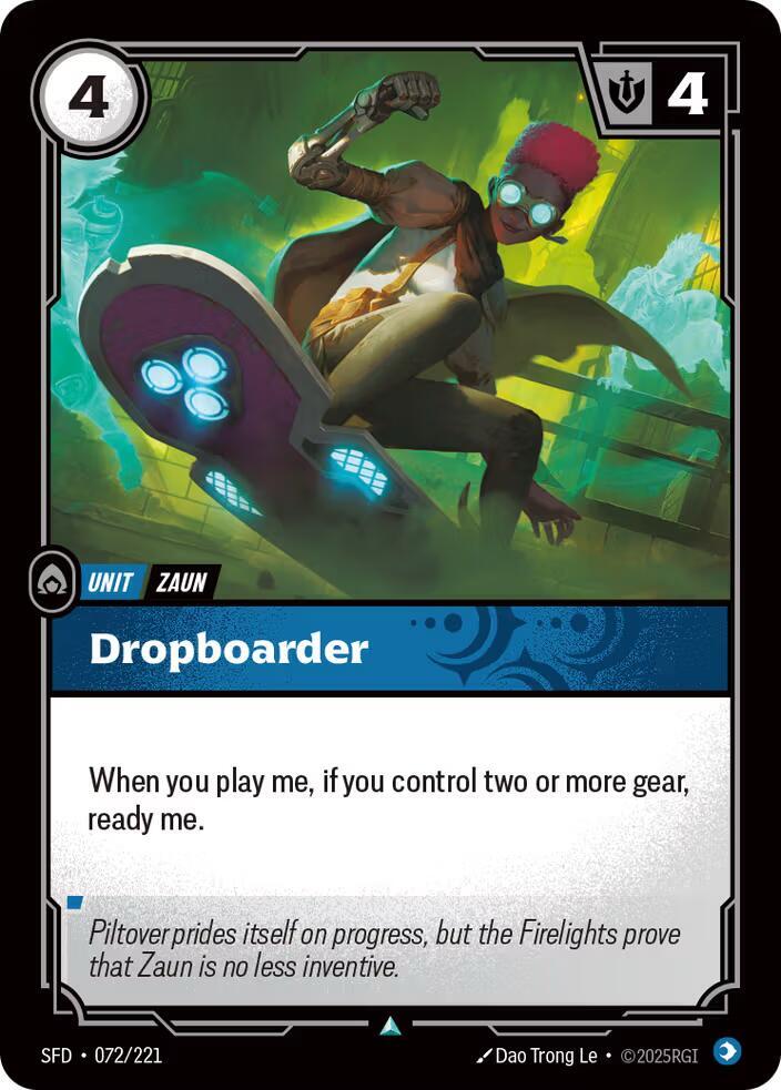 Dropboarder Rainbow Foil