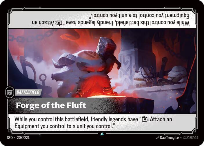 Forge of the Fluft Rainbow Foil