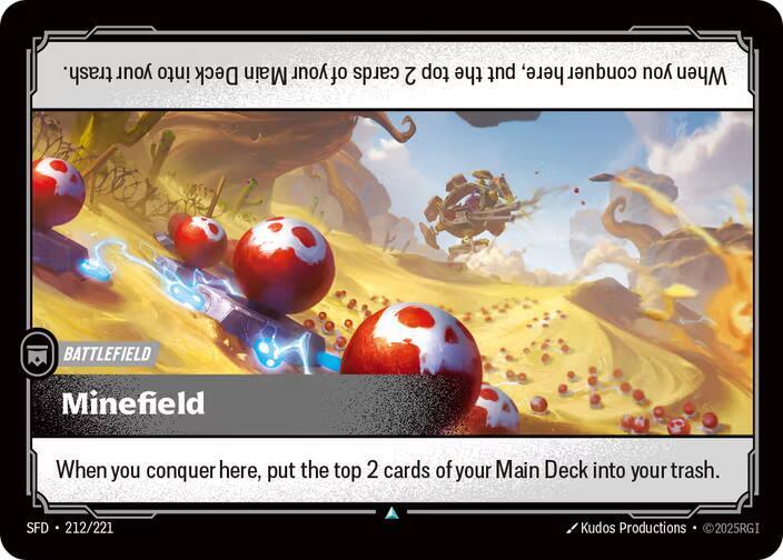 Minefield Rainbow Foil