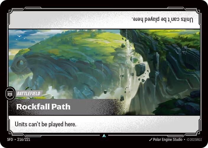Rockfall Path Rainbow Foil