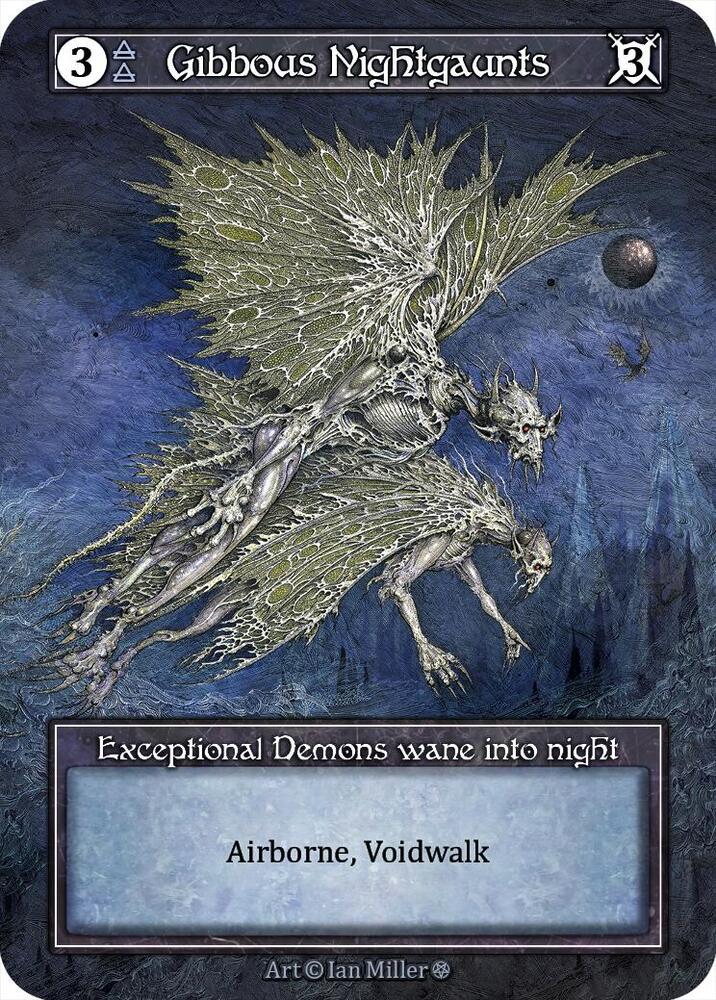 Gibbous Nightgaunts (Foil)