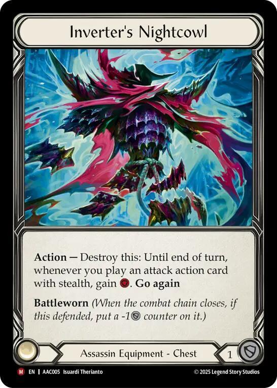 Inverter's Nightcowl Rainbow Foil Armory Deck