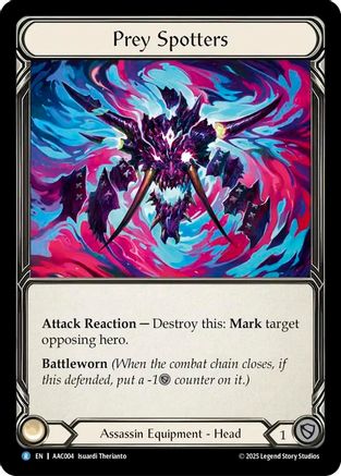 Prey Spotters (AAC004) - Armory Deck: Arakni Rainbow Foil