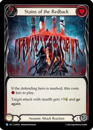 Stains of the Redback (AAC021) - Armory Deck: Arakni