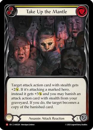 Take Up the Mantle (AAC024) - Armory Deck: Arakni