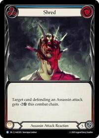 Shred (Blue) Armory Deck