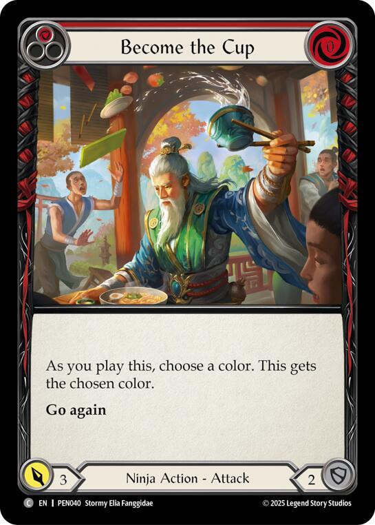 Become The Cup (Red) Rainbow Foil