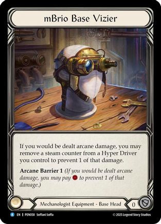 Mbrio Base Vizier (PEN058) - Compendium of Rathe Cold Foil