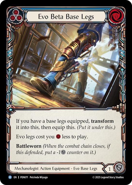 Evo Beta Base Legs (Blue) marvel