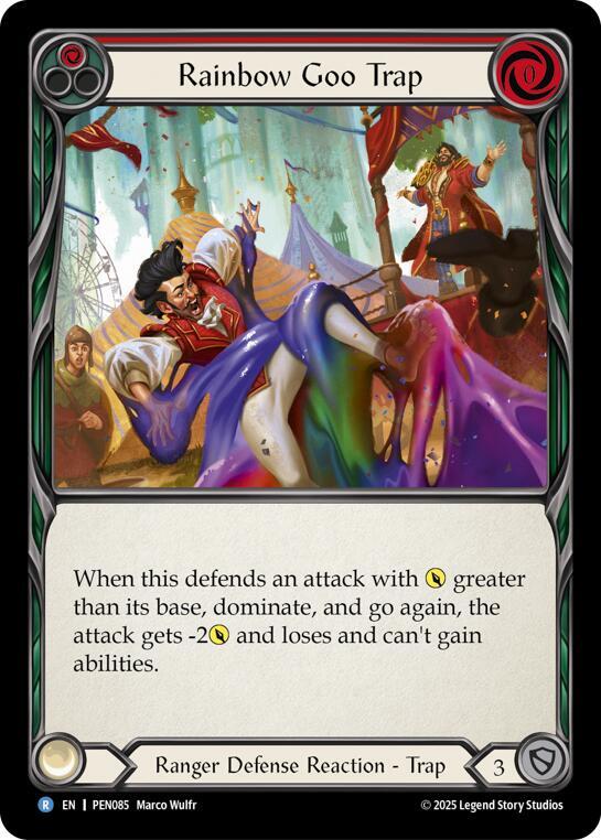 Rainbow Goo Trap (Red) Rainbow Foil