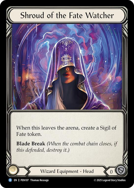 Shroud Of The Fate Watcher Cold Foil