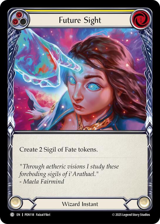 Future Sight (Yellow) Rainbow Foil