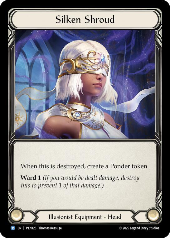 Silken Shroud Cold Foil