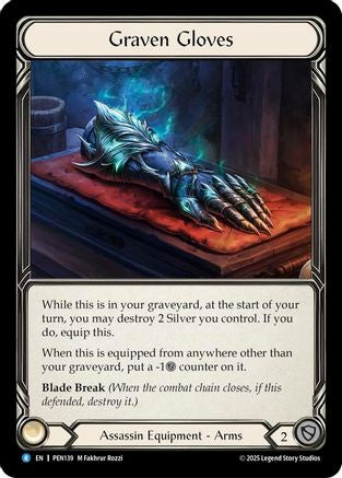 Graven Gloves (PEN139) - Compendium of Rathe