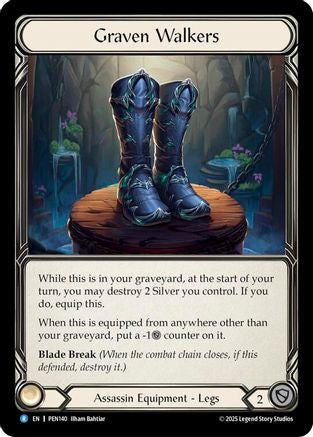 Graven Walkers (PEN140) - Compendium of Rathe Cold Foil
