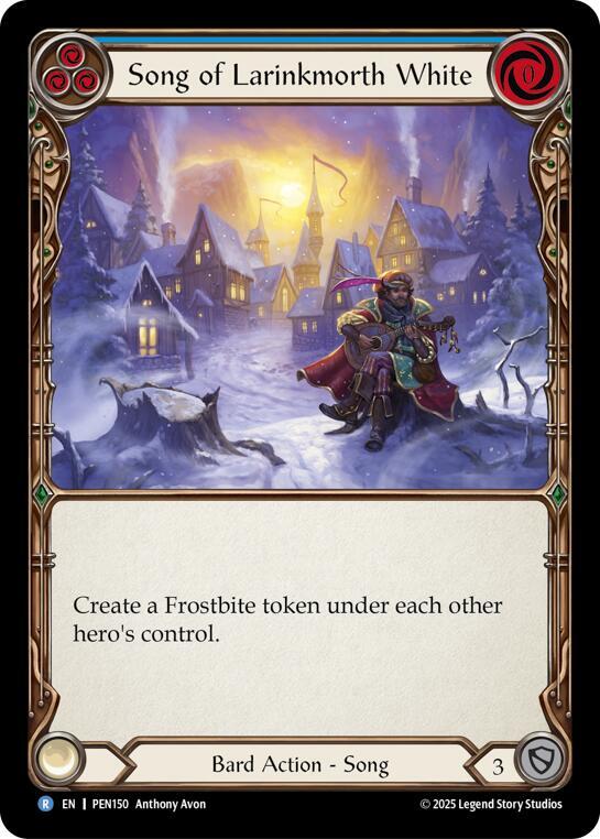 Song Of Larinkmorth White (Blue) Rainbow Foil