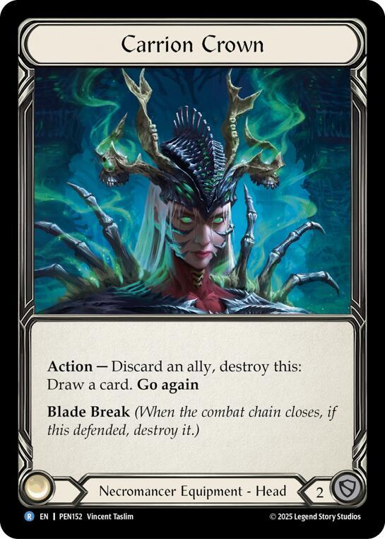 Carrion Crown Cold Foil