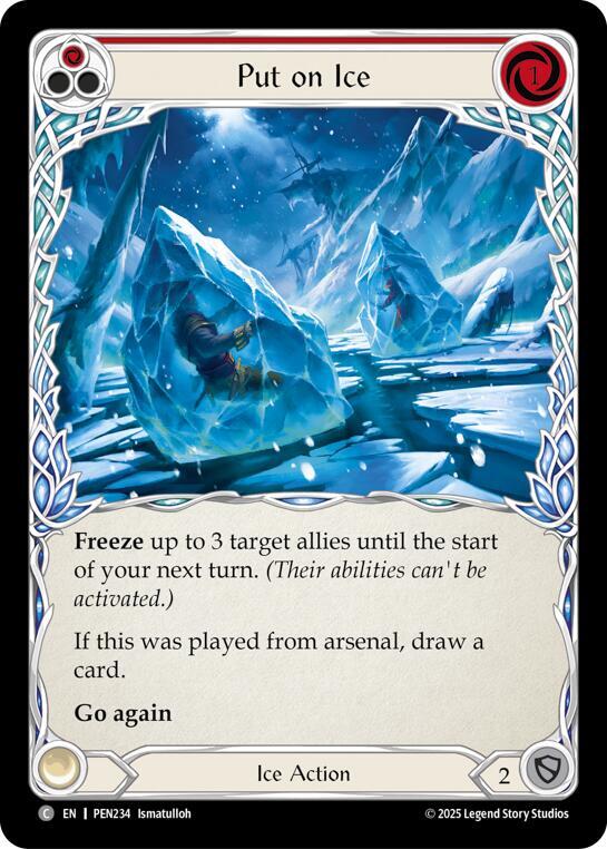 Put On Ice (Red)
