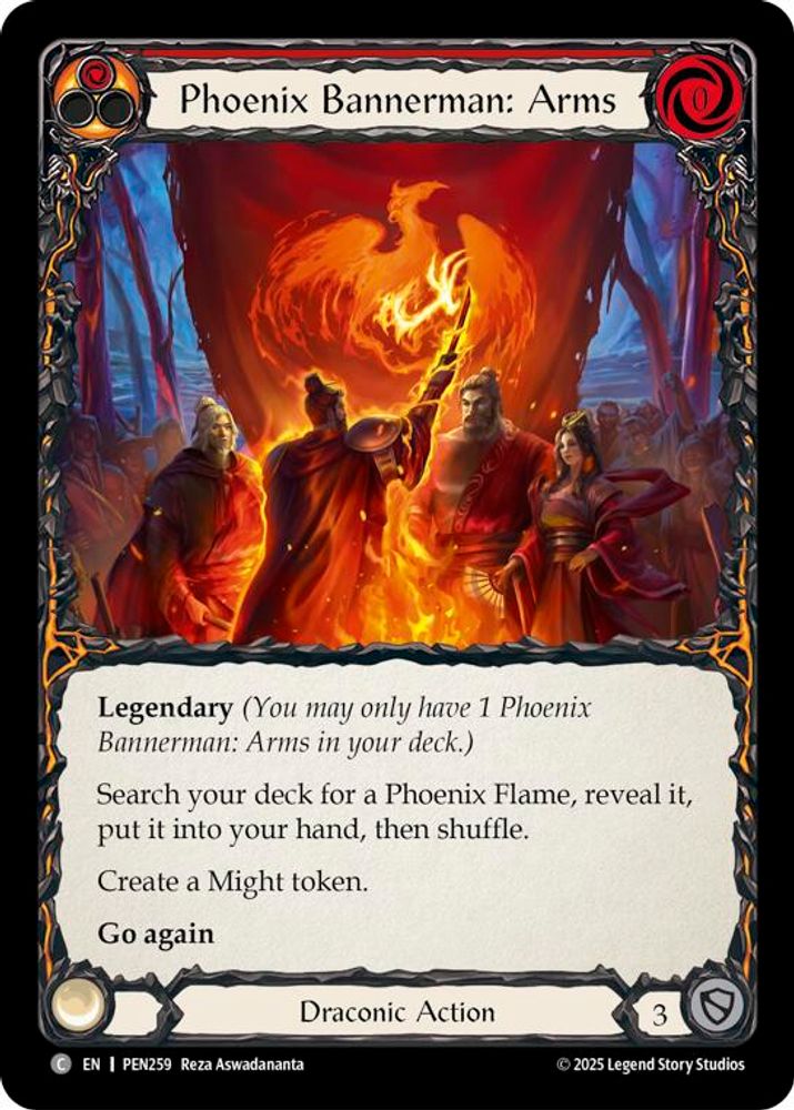 Phoenix Bannerman: Arms (Red) (PEN259)