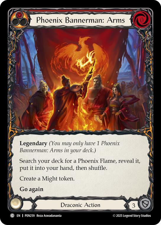 Phoenix Bannerman Arms (Red) Rainbow Foil