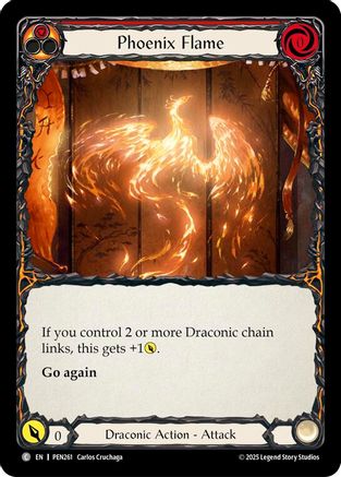 Phoenix Flame (Red) (PEN261) - Compendium of Rathe