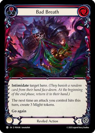 Bad Breath (Red) (PEN306) - Compendium of Rathe Rainbow Foil