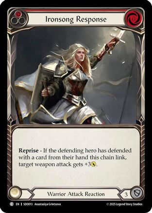 Ironsong Response (Red) (SDO013) - Silver Age Chapter 2