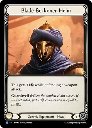 Blade Beckoner Helm (SVI003) (SVI003) - Silver Age Chapter 1