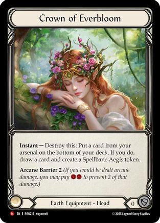 Crown Of Everbloom (PEN215) - Compendium of Rathe Cold Foil