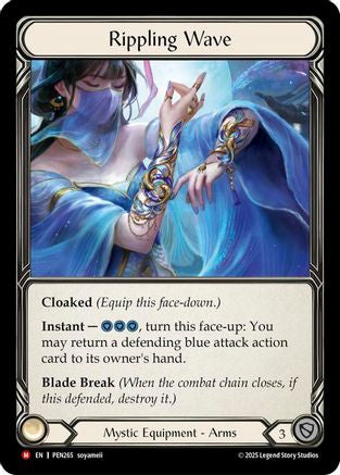 Rippling Wave (PEN265) - Compendium of Rathe Cold Foil