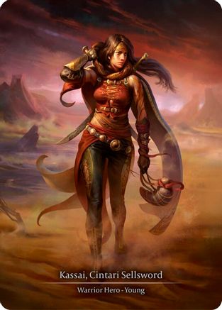 Kassai Cintari Sellsword (Marvel) (PEN336) - Compendium of Rathe Cold Foil