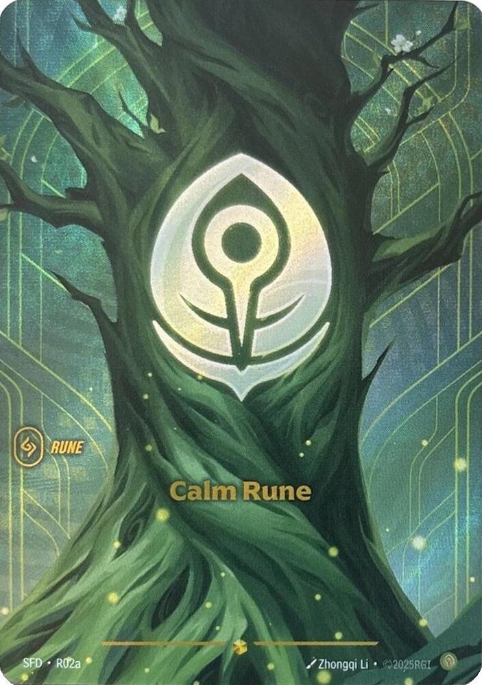 Calm Rune (Alternate Art) Spiritforged