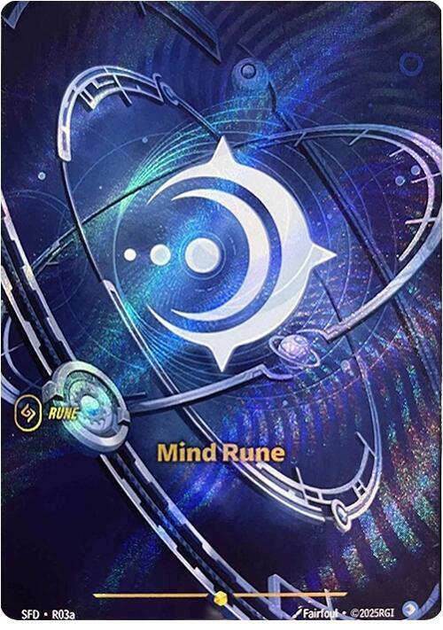 Mind Rune (Alternate Art) Spiritforged