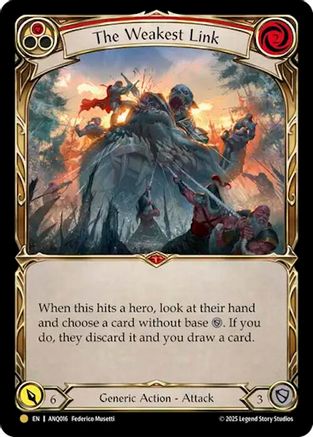 The Weakest Link (Red) (ANQ016) (ANQ016) - Compendium of Rathe - Antiquity Pack