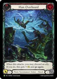 Man Overboard Rainbow Foil Promo