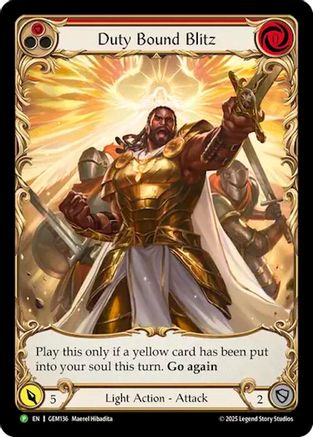 Duty Bound Blitz (GEM136) - GEM Pack 4