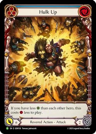 Hulk Up (GEM138) - GEM Pack 4 Rainbow Foil