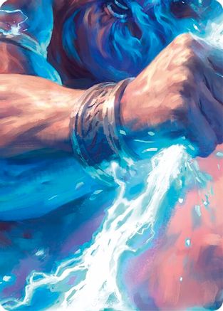 Enlightened Strike // Shelter from the Storm Double Sided Art Card (Middle Left)