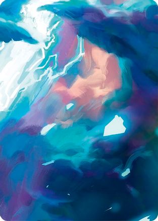 Enlightened Strike // Shelter from the Storm Double Sided Art Card (Bottom Left)