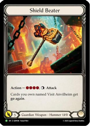 Shield Beater (GEM108) - GEM Pack 4 Cold Foil