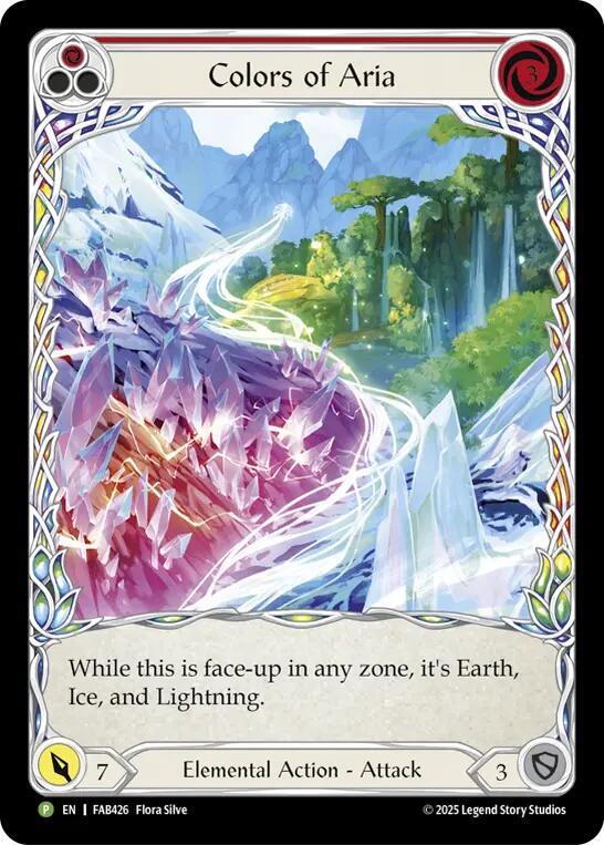 Colors of Aria Cold Foil Promo