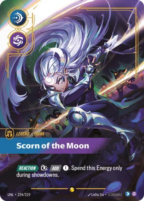 Diana Scorn of the Moon Overnumbered