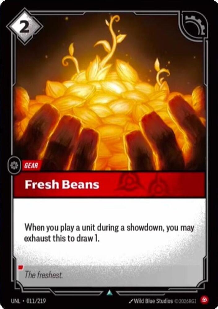 Fresh Beans Rainbow Foil