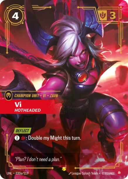 Vi Hotheaded Alternate Art